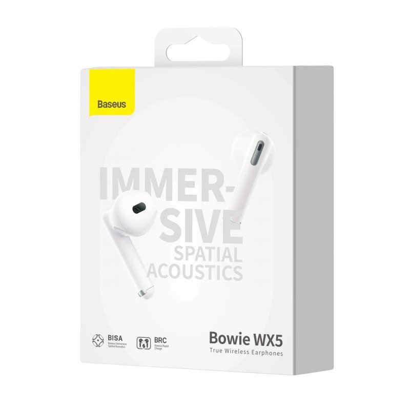 Baseus Bowie WX5/ BT/ Bezdrát/ Bílá - obrázek č. 5