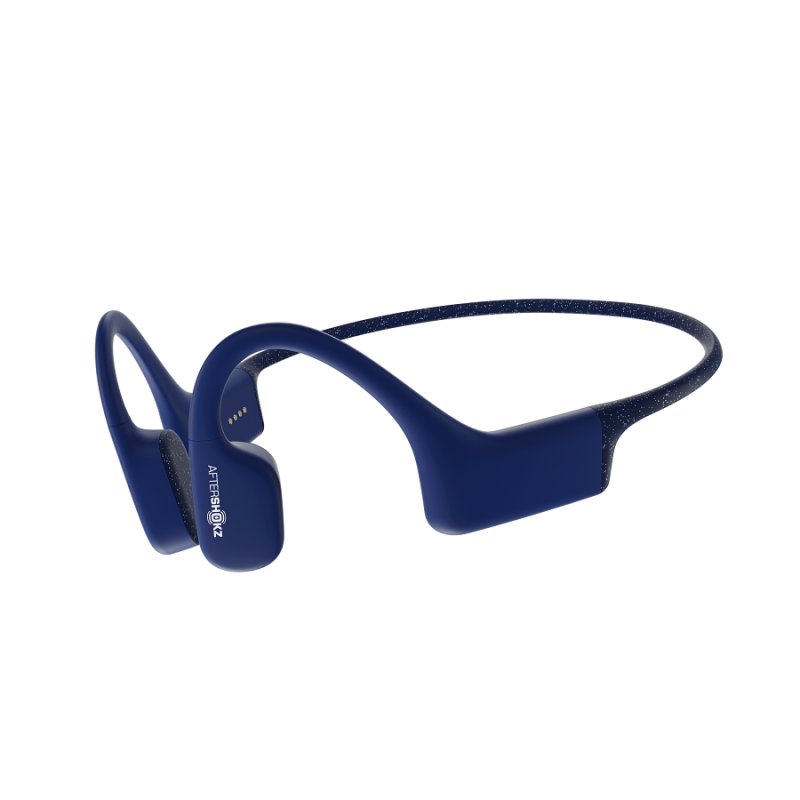 AfterShokz Xtrainerz, sluchátka před uši s přehrávačem (4GB), modrá - obrázek produktu