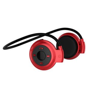 Wodasound ® Sports mini 503 Bluetooth stereo sluchátka za hlavu, MP3 a FM rádio Red - obrázek produktu