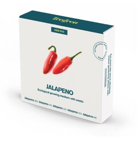 TREGREN Chilli papričky Jalapeno (kapsle se semeny, 4 ks) - obrázek produktu