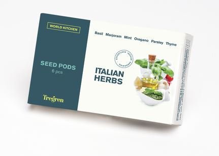 TREGREN Italské bylinky (kapsle se semeny, 6 ks) - obrázek produktu