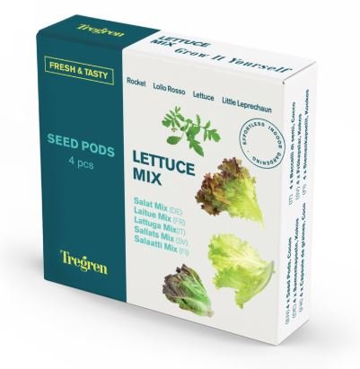 TREGREN Salátový mix (kapsle se semeny, 4 ks) - obrázek produktu
