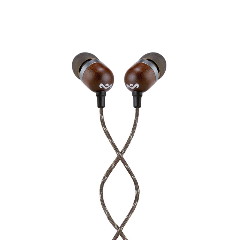 MARLEY Smile Jamaica Wireless 2 - Signature Black, bezdrátová sluchátka do uší s mikrofonem - obrázek produktu