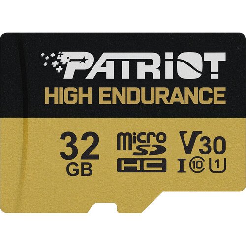 32GB microSDHC Patriot High Endurance V30 U3 až 95MB/ s - obrázek produktu