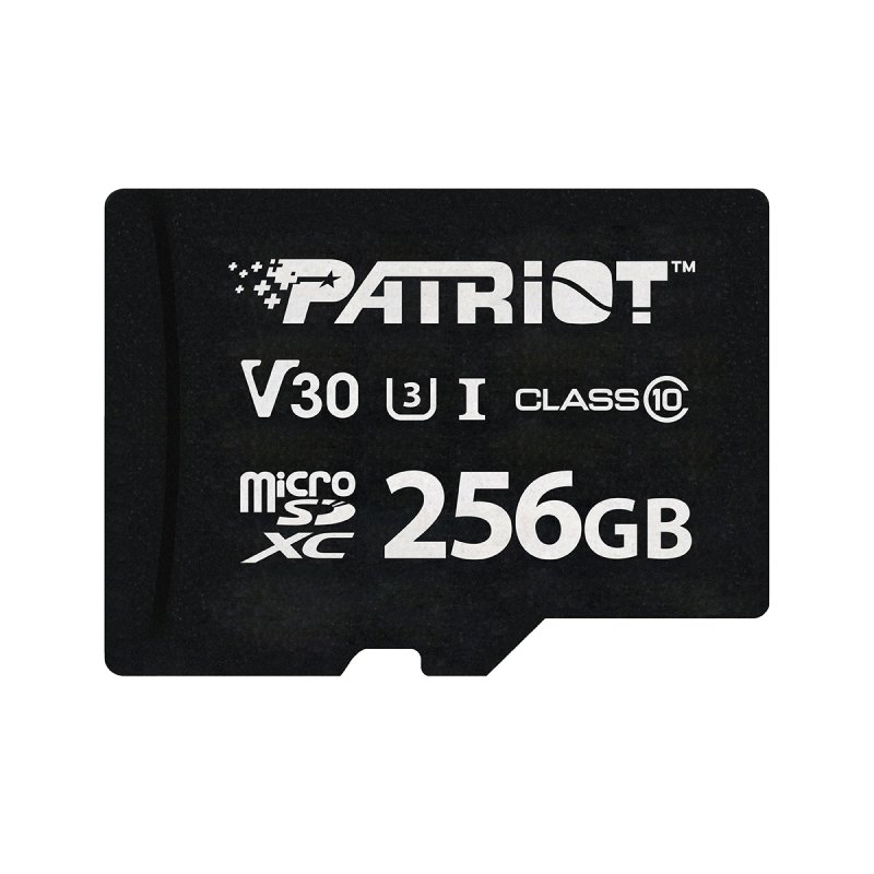 Patriot VX V30 U3 / Micro SDXC / 256GB / UHS-I U3  /  Class 10 - obrázek produktu
