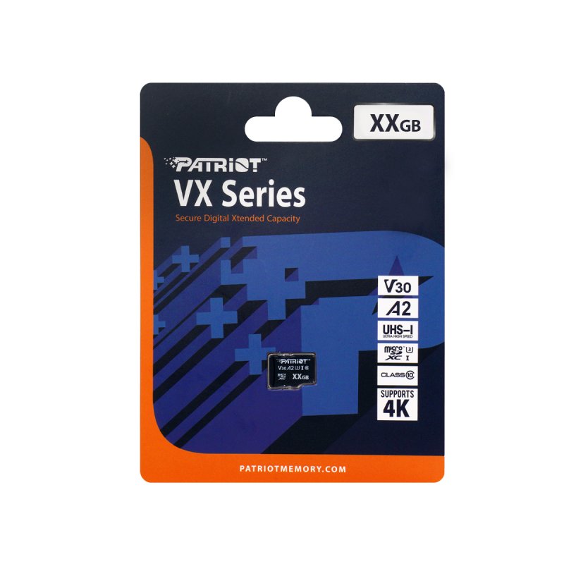 1TB microSDXC Patriot VX V30 U3 A2 - obrázek č. 1