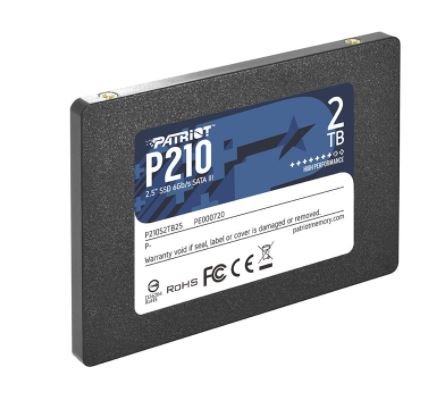 PATRIOT P210/ 128GB/ SSD/ 2.5"/ SATA/ 3R - obrázek č. 2