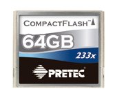 PRETEC CompactFlash II 64GB 233x - obrázek č. 1