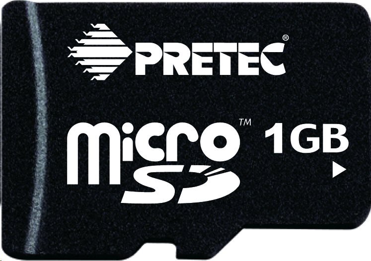 Pretec Industrial microSDHC Card 1GB, -40°C/ +85°C - obrázek produktu