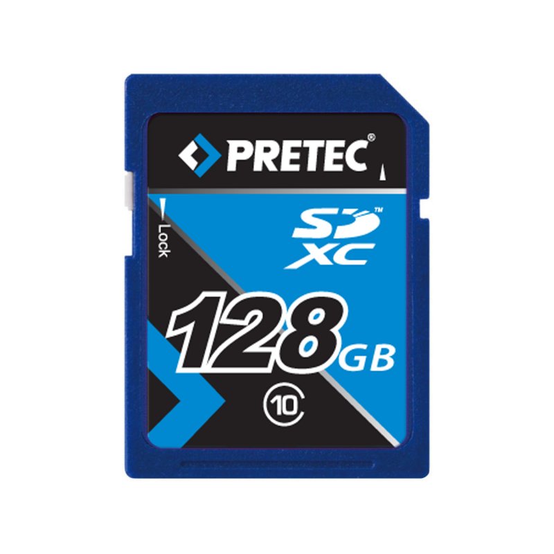 Pretec SDXC 128GB class 10 memory card - obrázek produktu