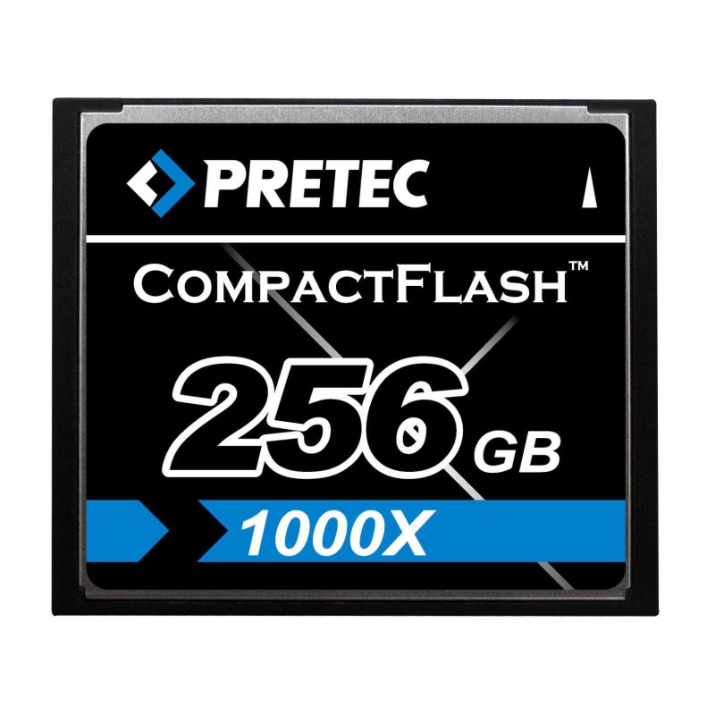 Pretec CompactFlash 1000x 256GB - obrázek produktu