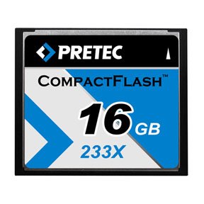 PRETEC CompactFlash 16GB 233x BULK - obrázek produktu