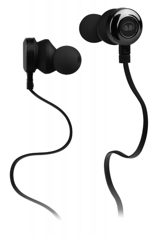Monster Clarity špuntová sluchátka černá - obrázek produktu