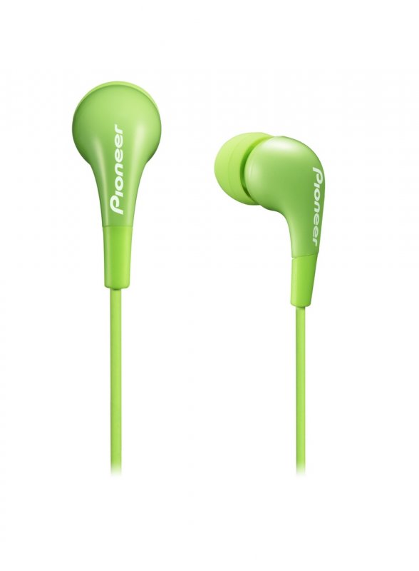 Pioneer SE-CL502 špuntová sluchátka zelená - obrázek produktu