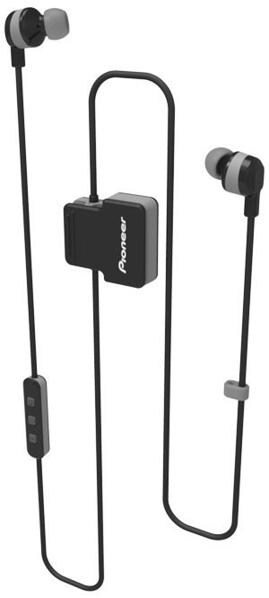 Pioneer SE-CL5BT špuntová sportovní sluchátka s BT šedá - obrázek produktu