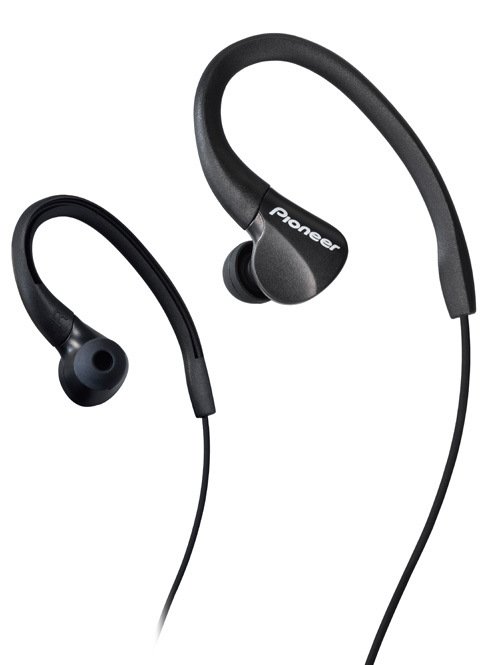 Pioneer SE-E3 závěsná sportovní sluchátka černá - obrázek produktu