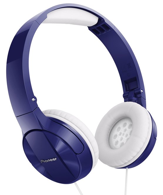 Pioneer SE-MJ503 náhlavní sluchátka modrá - obrázek produktu