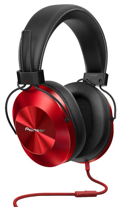 Pioneer náhlavní sluchátka Hi-Res červená - obrázek produktu