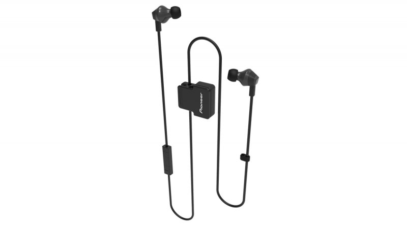 Pioneer SE-CL6BT špuntová sluchátka s Bluetooth, černá - obrázek produktu