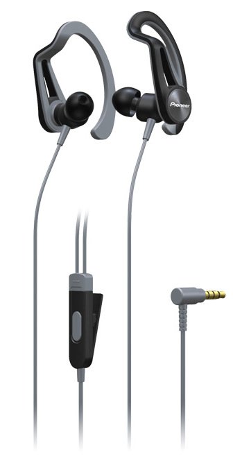 Pioneer závěsná sportovní sluchátka šedá - obrázek produktu
