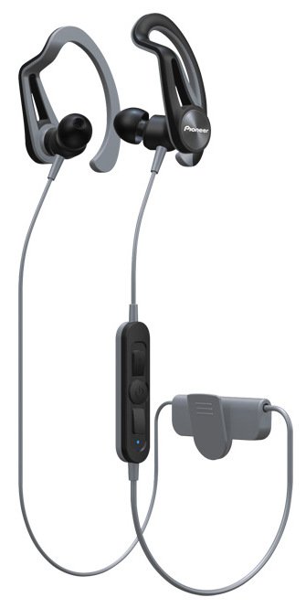 Pioneer SE-E7BT závěsná sportovní sluchátka s Bluetooth šedá - obrázek produktu
