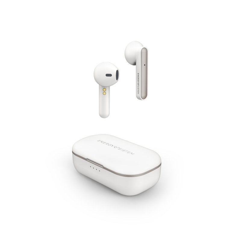 Energy Sistem EP Style 3 True Wireless Pearl True sluchátka, Li-Pol, až 4 hodiny, nabíjecí pouzdro, - obrázek produktu