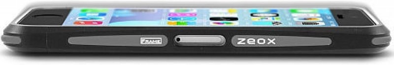 ZEOX hard protective frame for iPhone 5S, dark grey - obrázek produktu