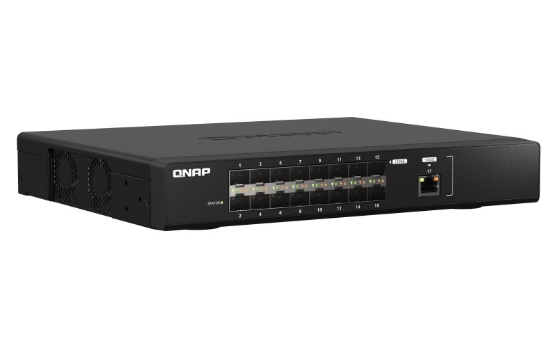 QNAP řízený switch QSW-M5216-1T (16x 25GbE SFP28 port, 1x 10GbE) - obrázek č. 2