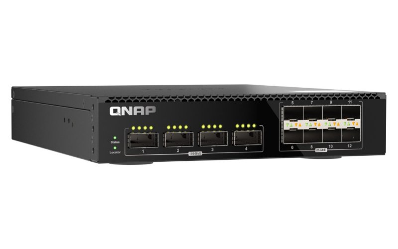 QNAP řízený switch QSW-M7308R-4X (4x 100GbE porty + 8x 25GbE porty, poloviční šířka) - obrázek č. 8
