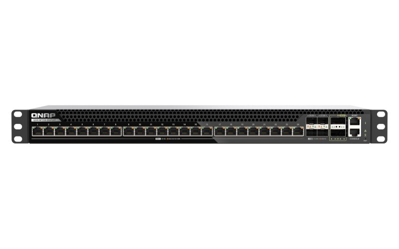 QNAP řízený switch QSW-M7230-2X4F24T (24x 10GbE port, 4x 25Gb port, 2x 100Gb port) - obrázek produktu