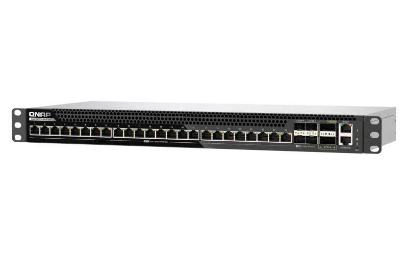 QNAP řízený switch QSW-M7230-2X4F24T (24x 10GbE port, 4x 25Gb port, 2x 100Gb port) - obrázek č. 4
