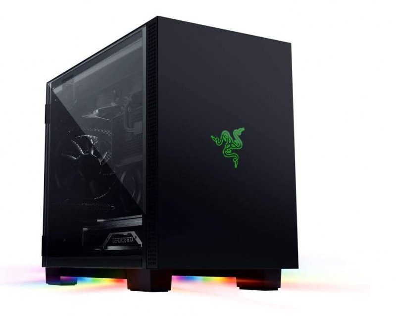 Razer Tomahawk M1 ( M1/ Mini-ITX/ Aluminum/ Tempered Glass/ Desktop Chassis ) - obrázek produktu