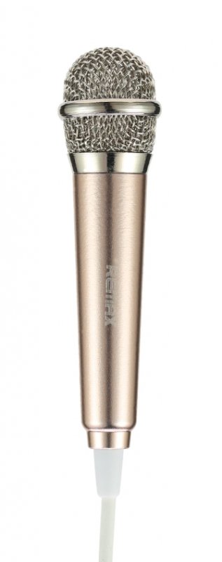 Remax K01 mikrofon,zlatá - obrázek produktu