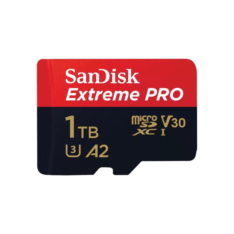 SanDisk Extreme PRO/ micro SDXC/ 1TB/ 200MBps/ UHS-I U3 /  Class 10/ + Adaptér - obrázek produktu