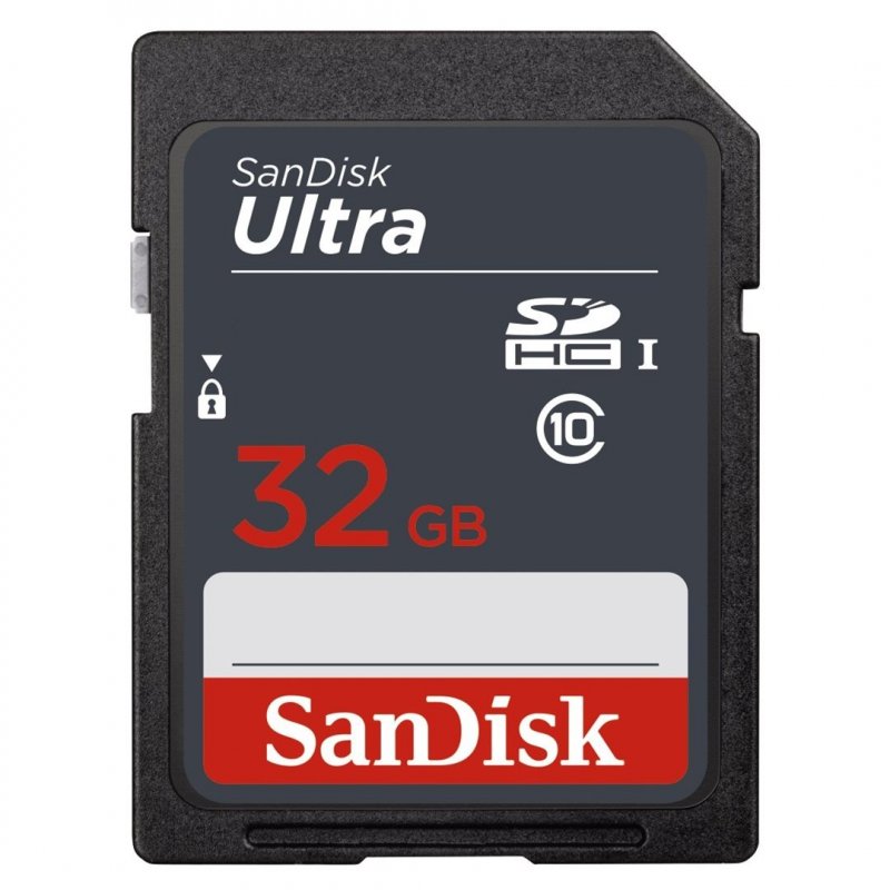 SanDisk Ultra/ SDHC/ 32GB/ 100MBps/ UHS-I U1 /  Class 10 - obrázek produktu