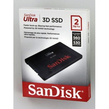 Sandisk Ultra/ 2TB/ SSD/ 2.5"/ SATA/ Černá/ 3R - obrázek č. 2
