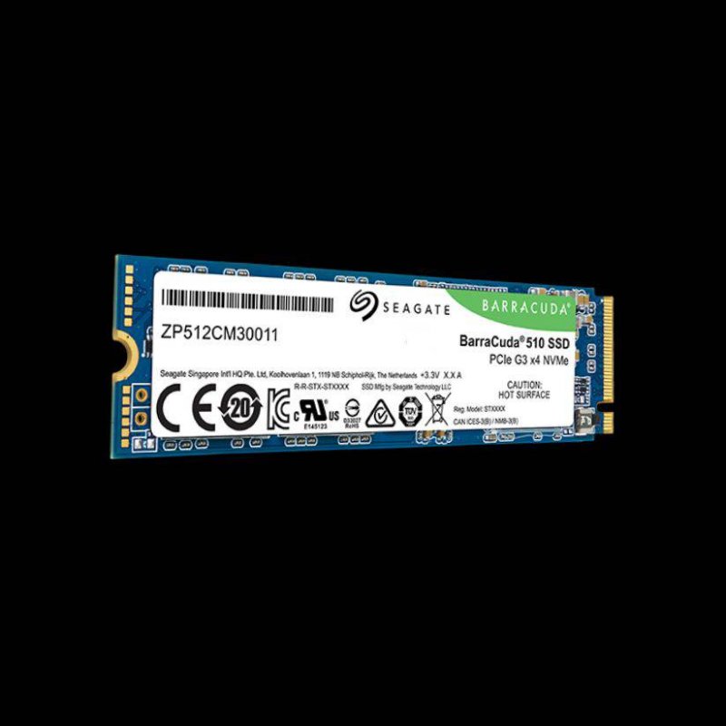 SSD 256GB Seagate BarraCuda 510 NVMe M.2 PCIe - obrázek produktu