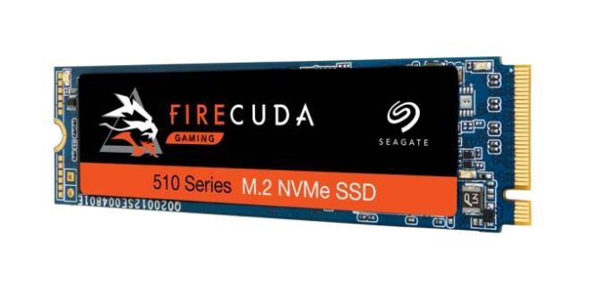 SSD 1TB FireCuda 510 NVMe M.2 PCIe Gen3 x4 - obrázek produktu