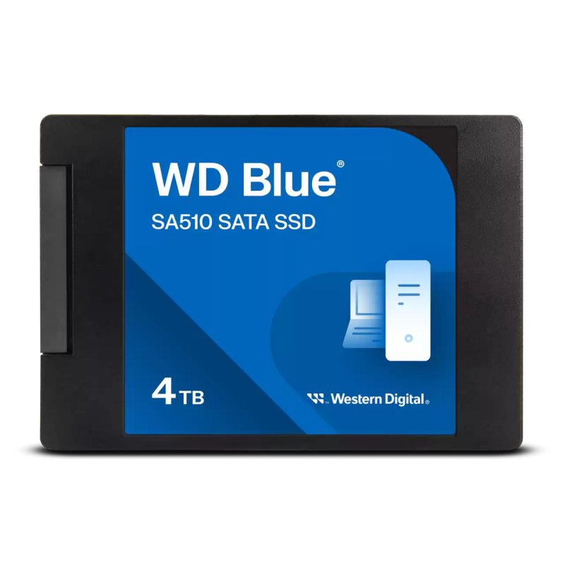 WD Blue SA510 POWERED BY SANDISK / 4TB / SSD / 2.5" / SATA - obrázek produktu