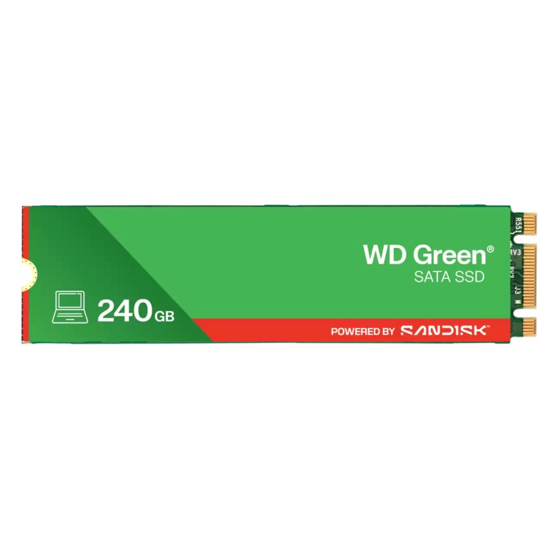 WD Green POWERED BY SANDISK / 240GB / SSD / M.2 SATA - obrázek produktu