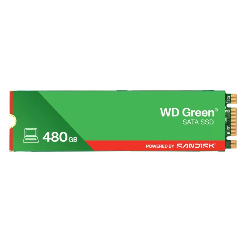 WD Green POWERED BY SANDISK / 480GB / SSD / M.2 SATA - obrázek produktu