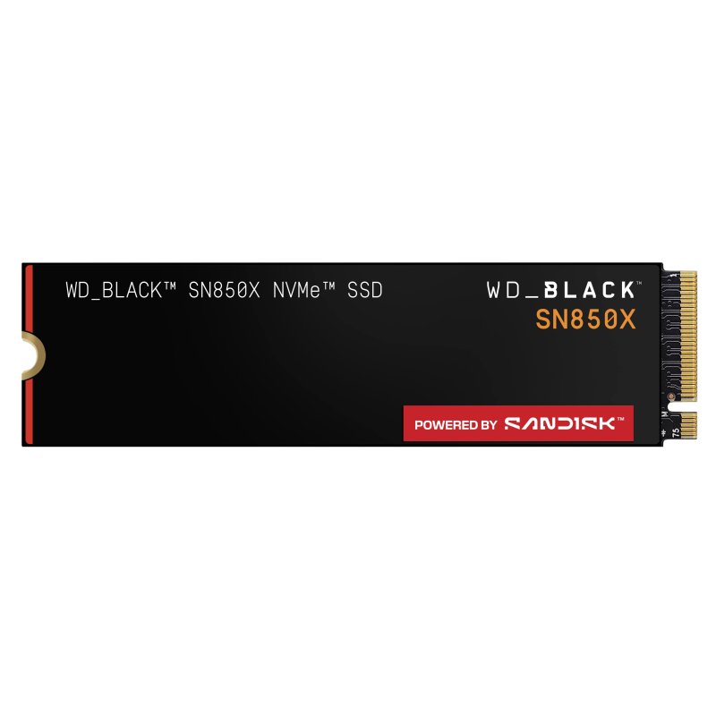 WD Black SN850X POWERED BY SANDISK / 4TB / SSD / M.2 NVMe - obrázek produktu