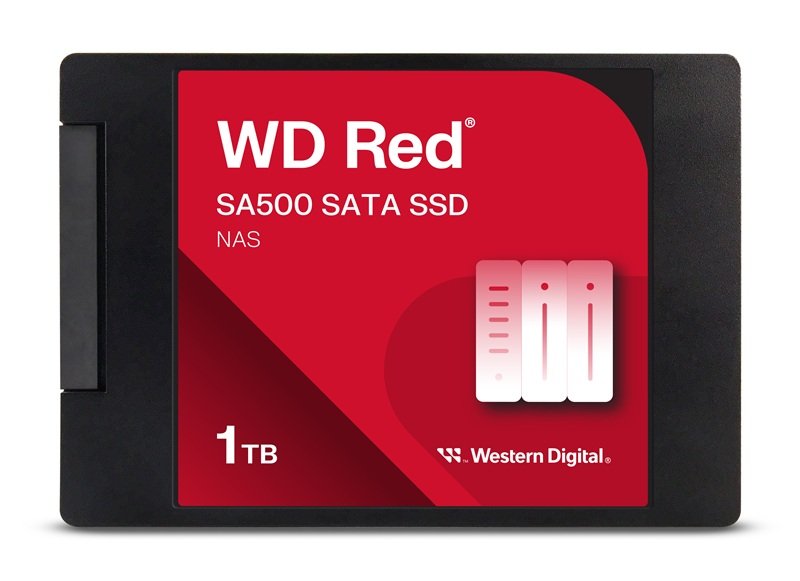 WD Red SA500 POWERED BY SANDISK / 1TB / SSD / 2.5" / SATA - obrázek produktu