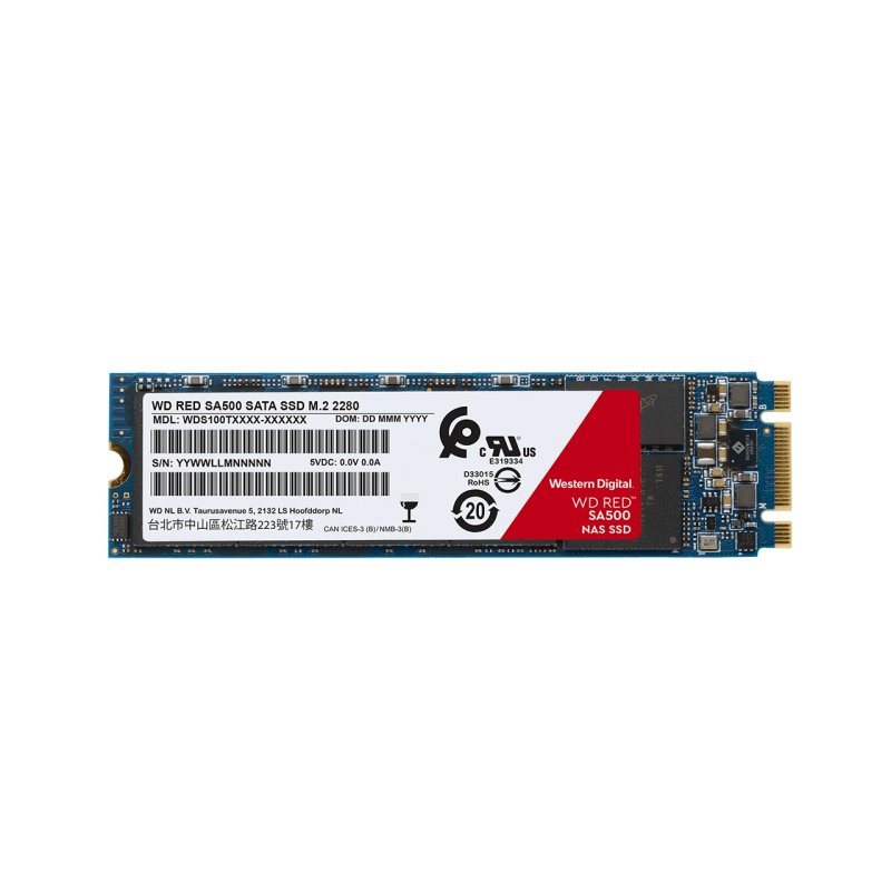 WD Red SA500 POWERED BY SANDISK / 1TB / SSD / M.2 SATA - obrázek č. 1