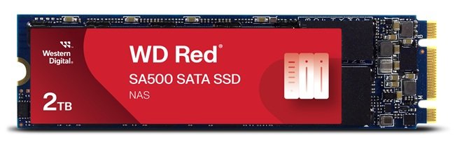 WD Red SA500 POWERED BY SANDISK / 2TB / SSD / M.2 SATA - obrázek produktu
