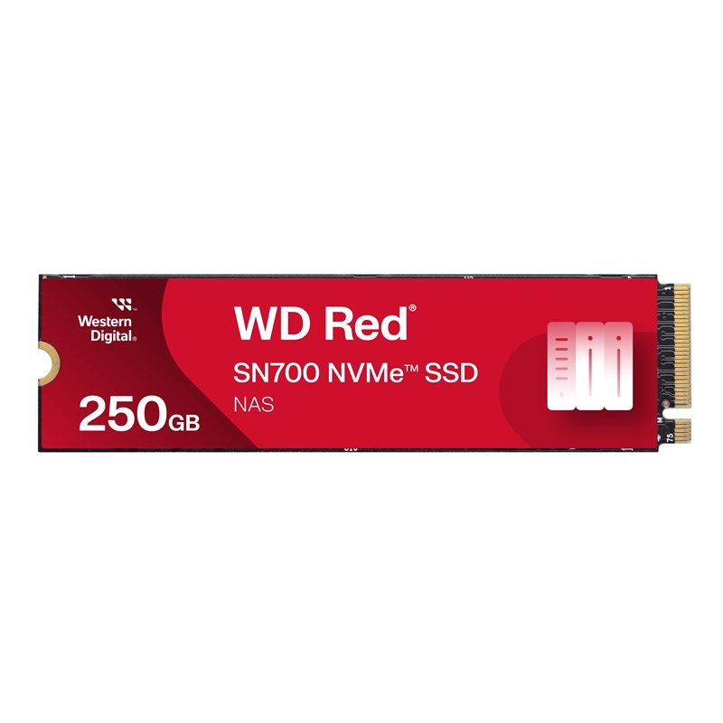 WD Red SN700 POWERED BY SANDISK / 250GB / SSD / M.2 NVMe - obrázek produktu