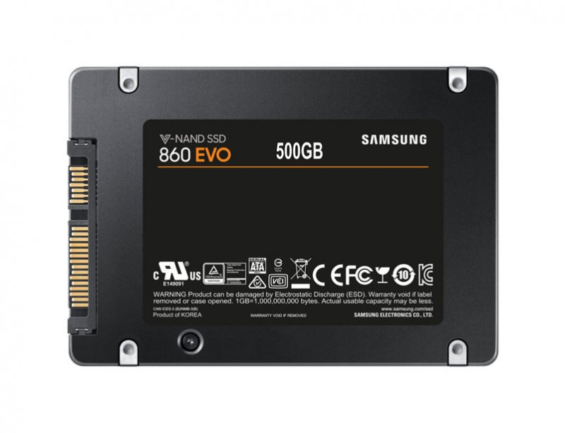 SSD 500GB Samsung 860 EVO SATA III - obrázek č. 1