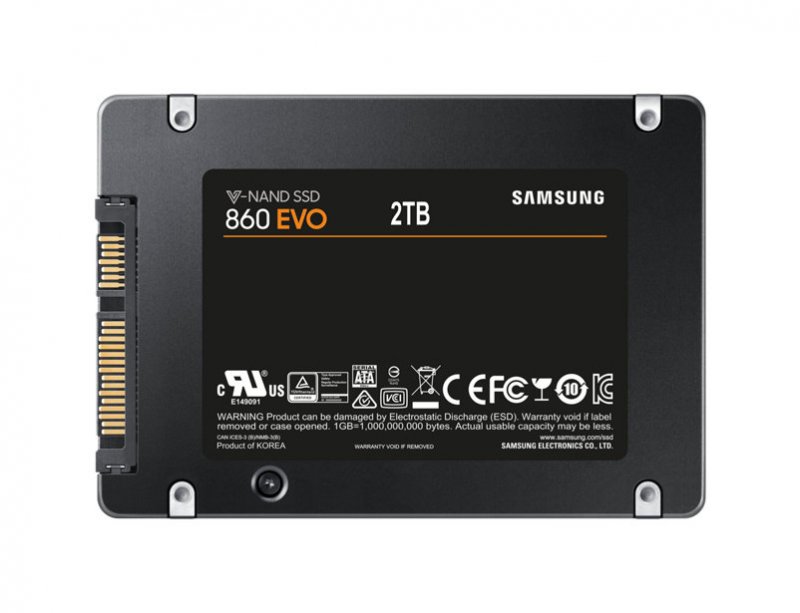 SSD 2TB Samsung 860 EVO SATA III - obrázek č. 1