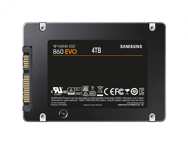 SSD 4TB Samsung 860 EVO SATA III - obrázek č. 1
