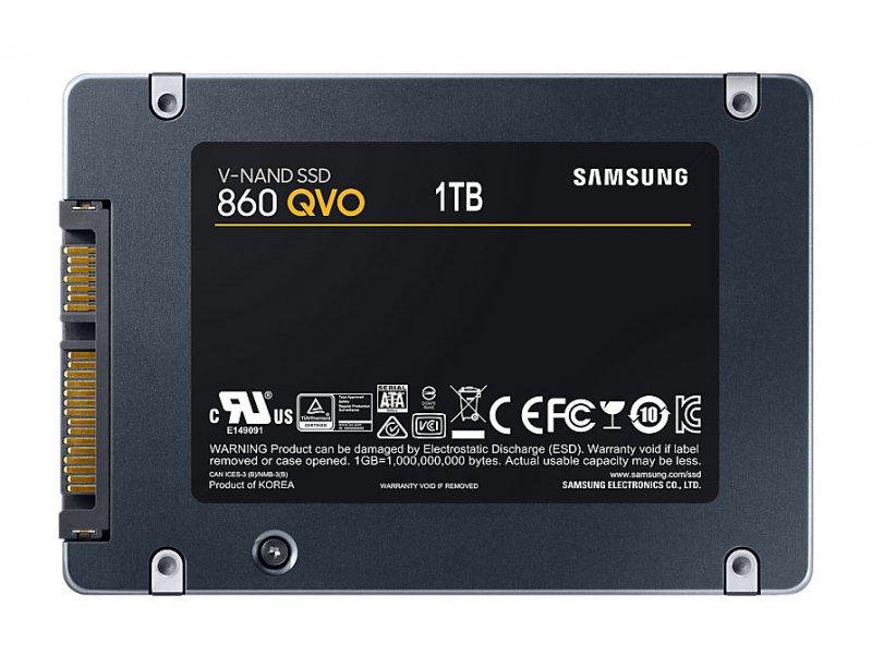 SSD 1TB Samsung 860 QVO SATA III - obrázek č. 1